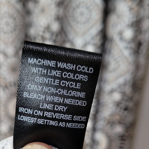 Trixxi Clothing Co. Black & Cream Halter Dress Maxi - Picture 7 of 7